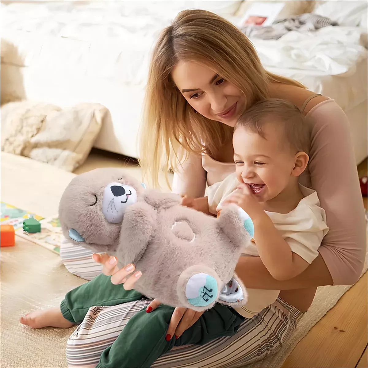 PELUCHE QUE RESPIRA Y TRANQUILIZA