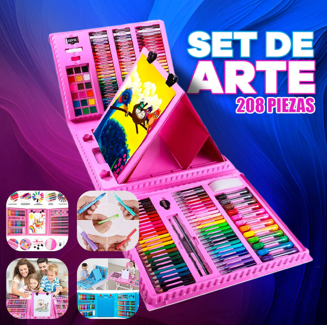 SET DE ARTE 208 PIEZAS