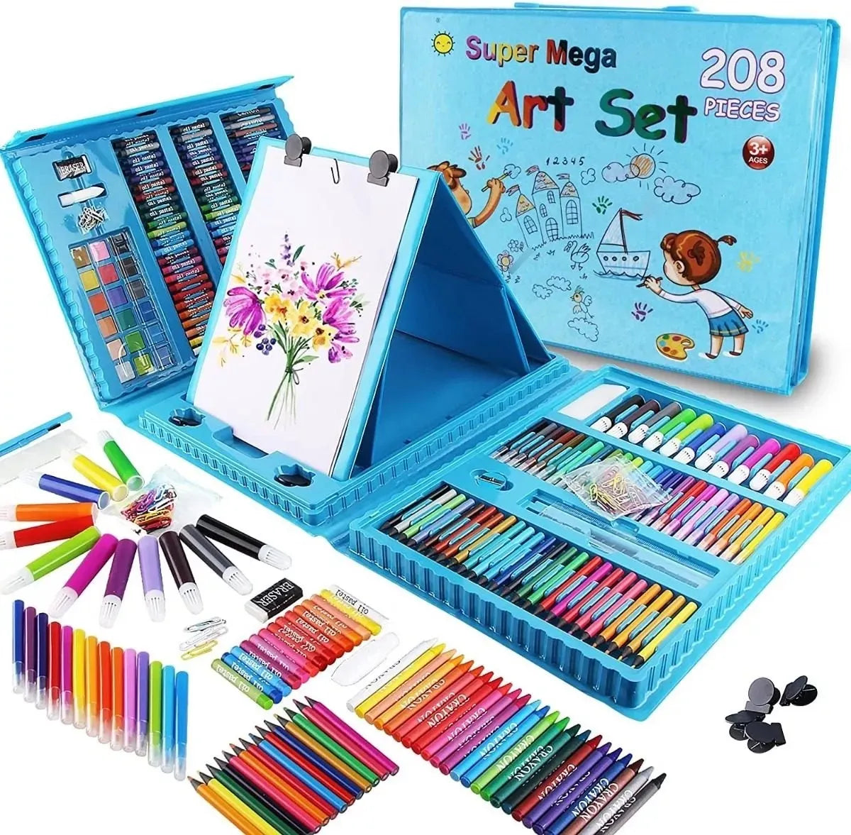 SET DE ARTE 208 PIEZAS