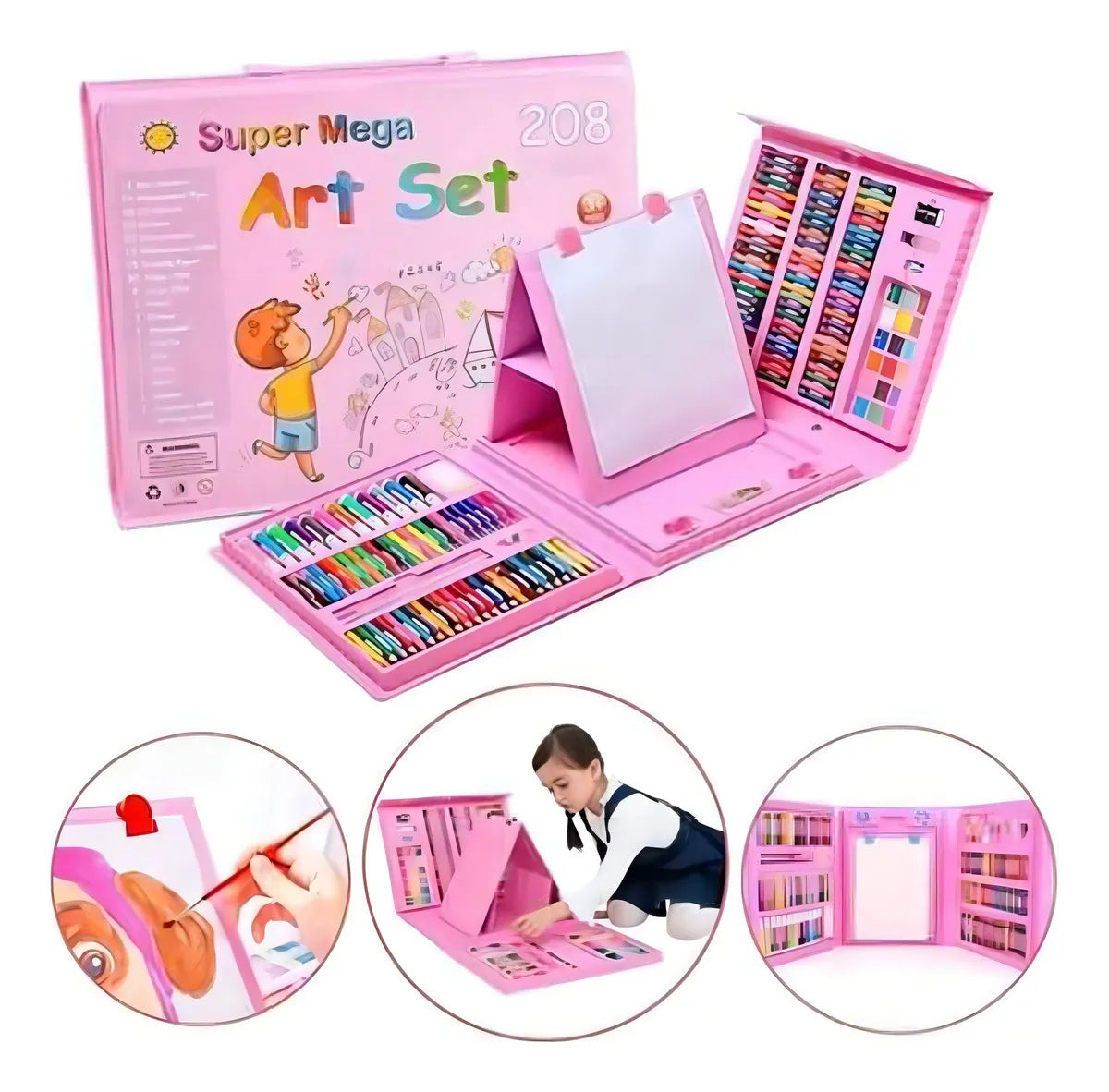 SET DE ARTE 208 PIEZAS