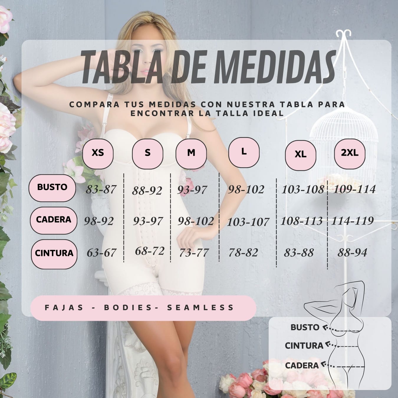 FAJA BODY MOLDEADORA CON SENOS LIBRES